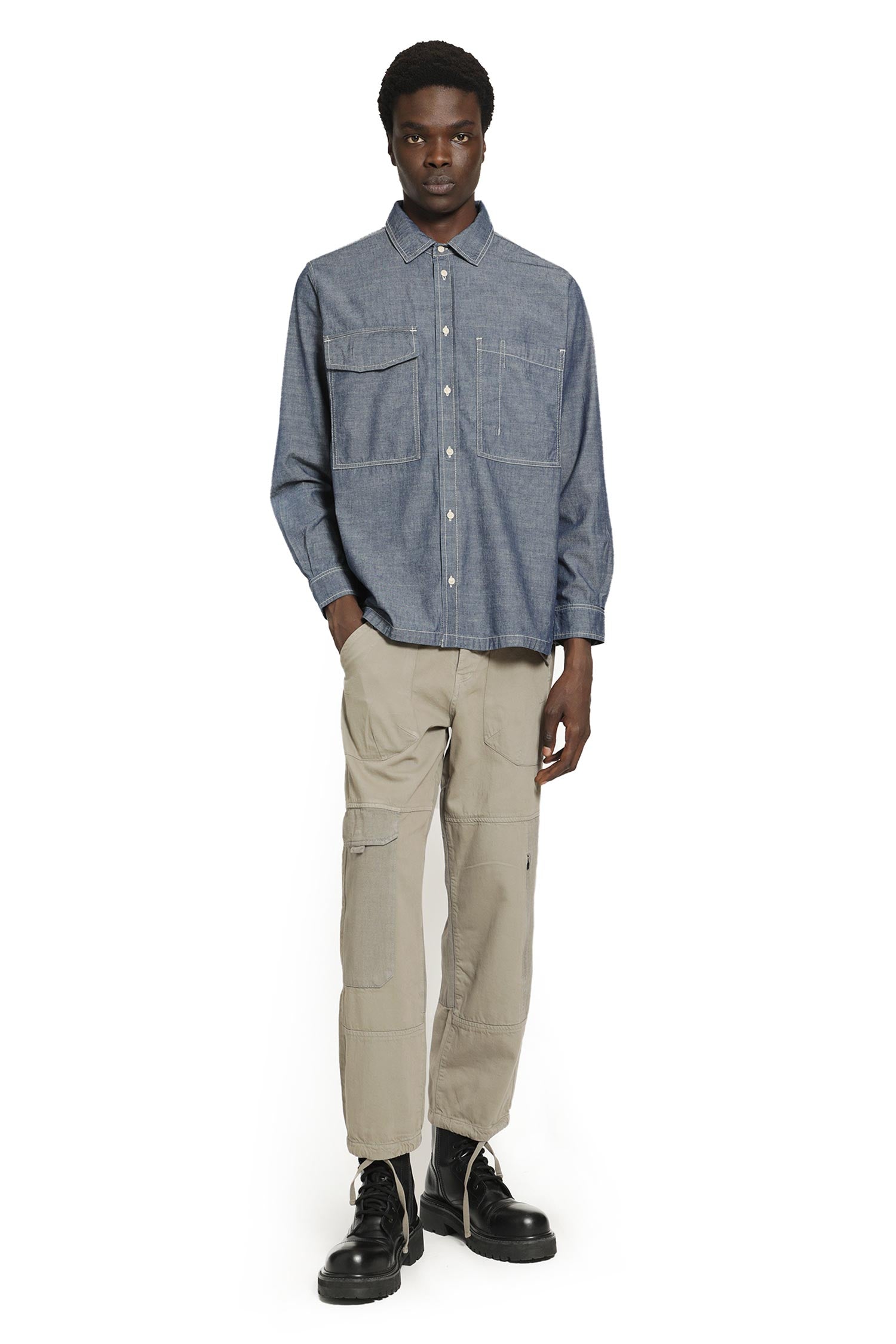 TRC Engineer Cropped Cargo Pants man
