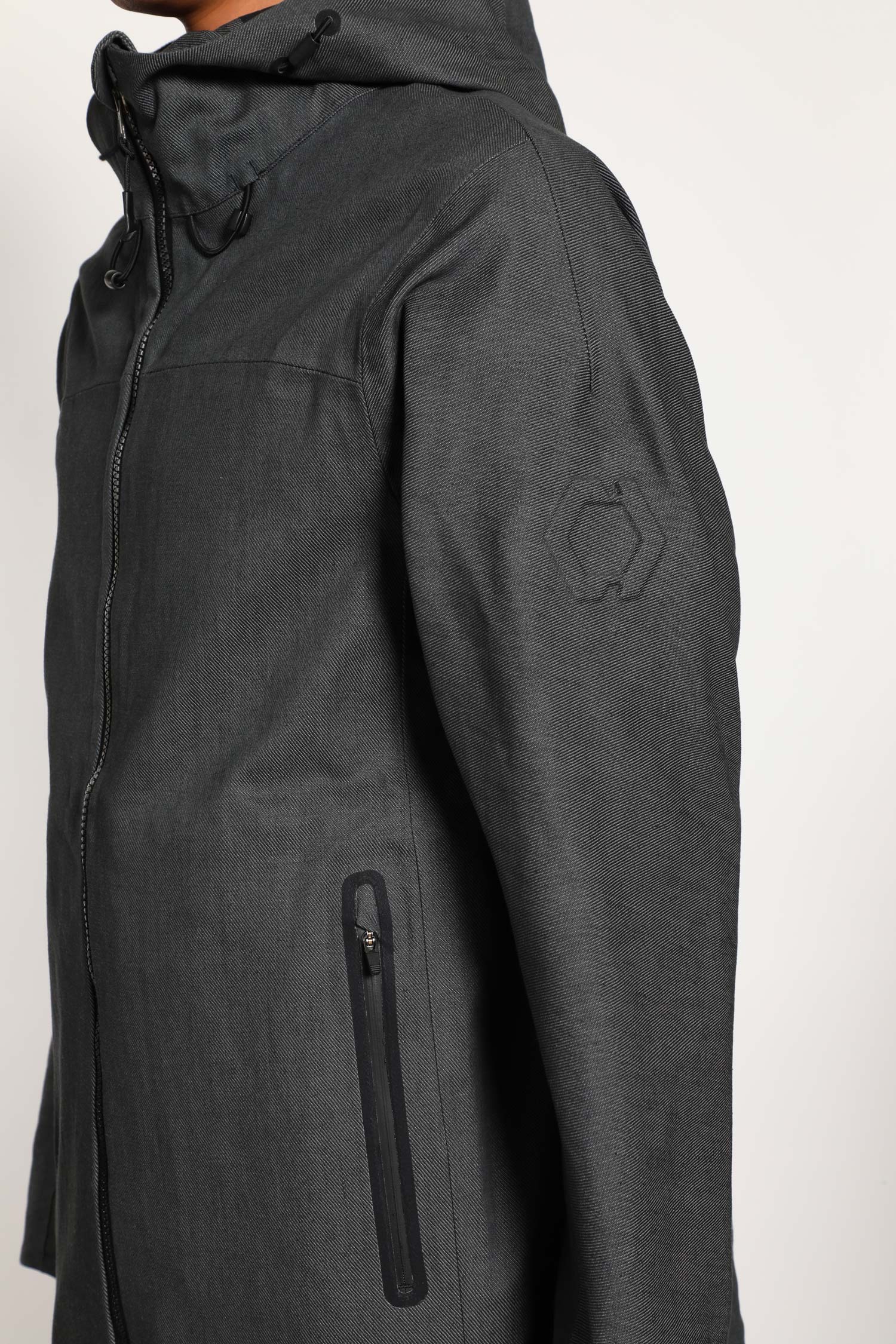 Denim Windbreaker