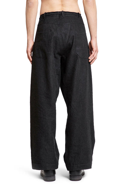 JAN-JAN VAN ESSCHE MAN BLACK TROUSERS