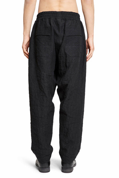 JAN-JAN VAN ESSCHE MAN BLACK TROUSERS