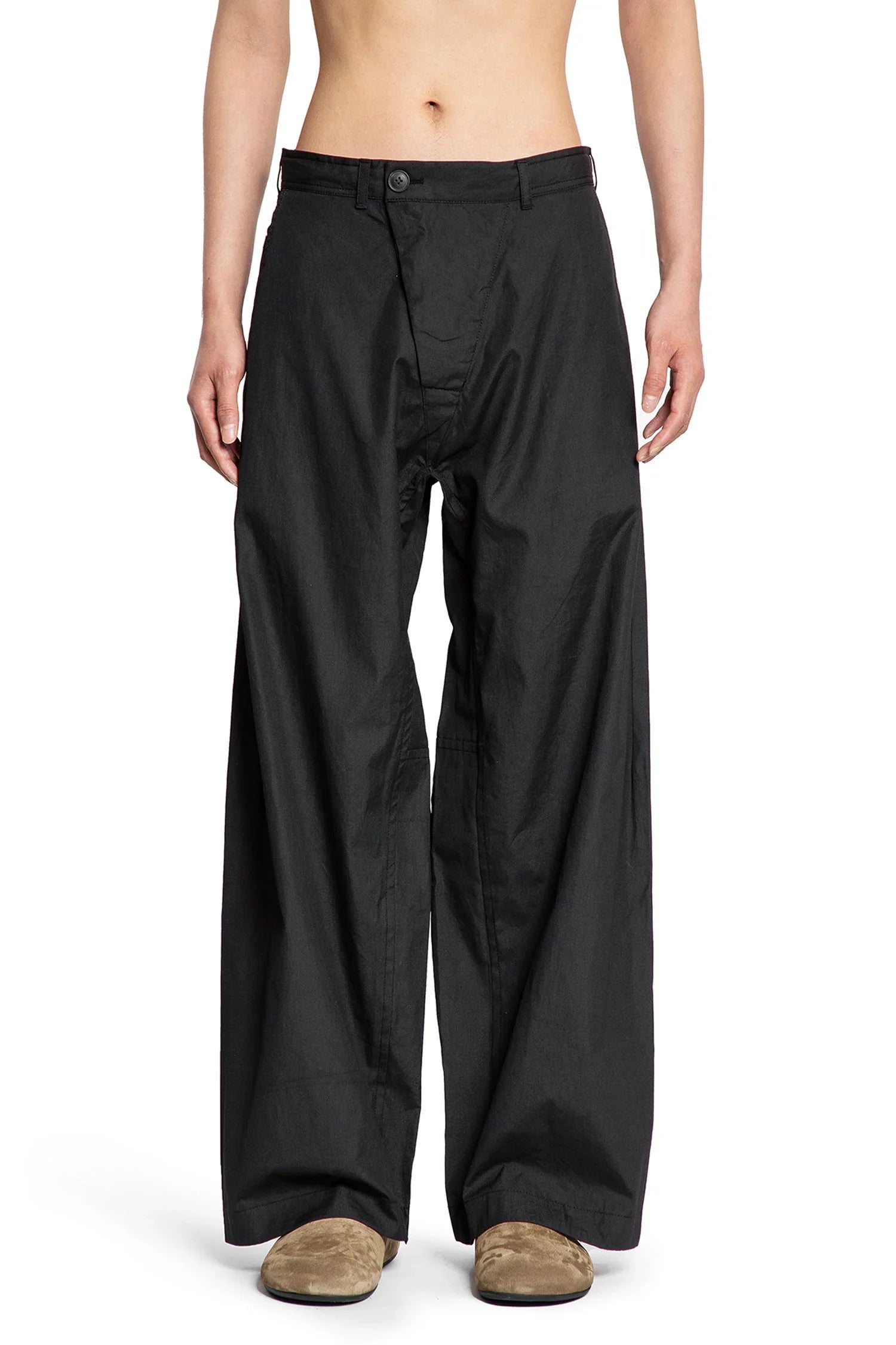 JAN-JAN VAN ESSCHE MAN BLACK TROUSERS - Antonioli.eu