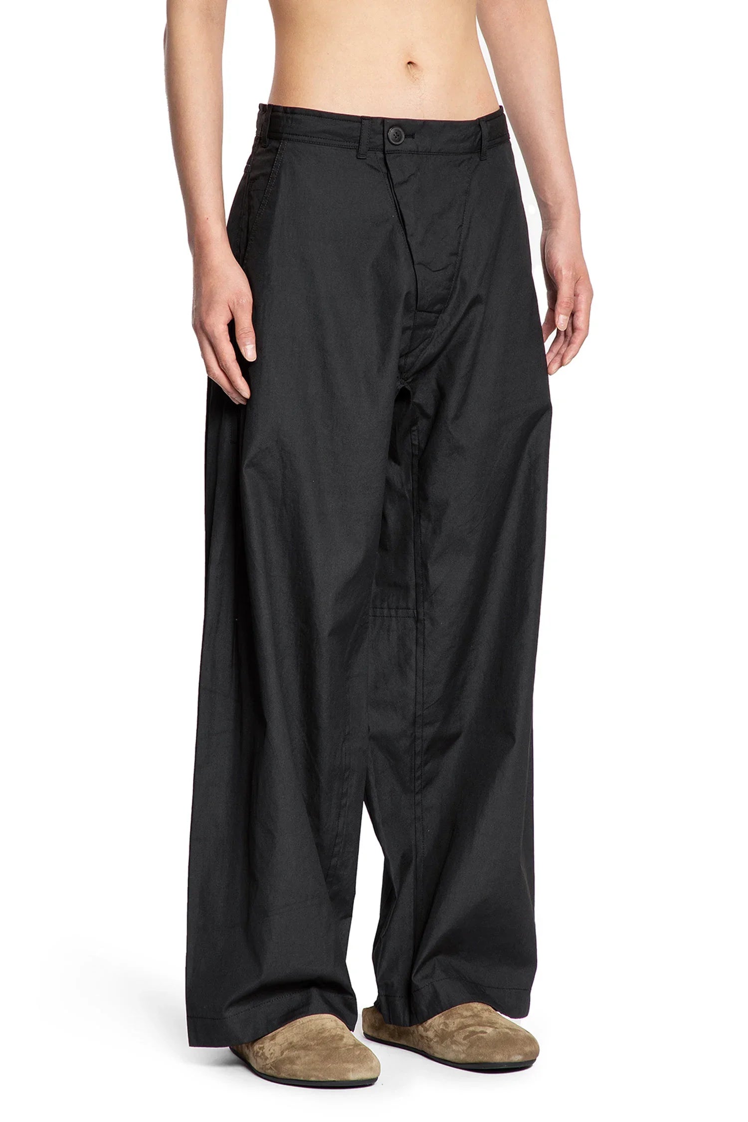 JAN-JAN VAN ESSCHE MAN BLACK TROUSERS - Antonioli.eu