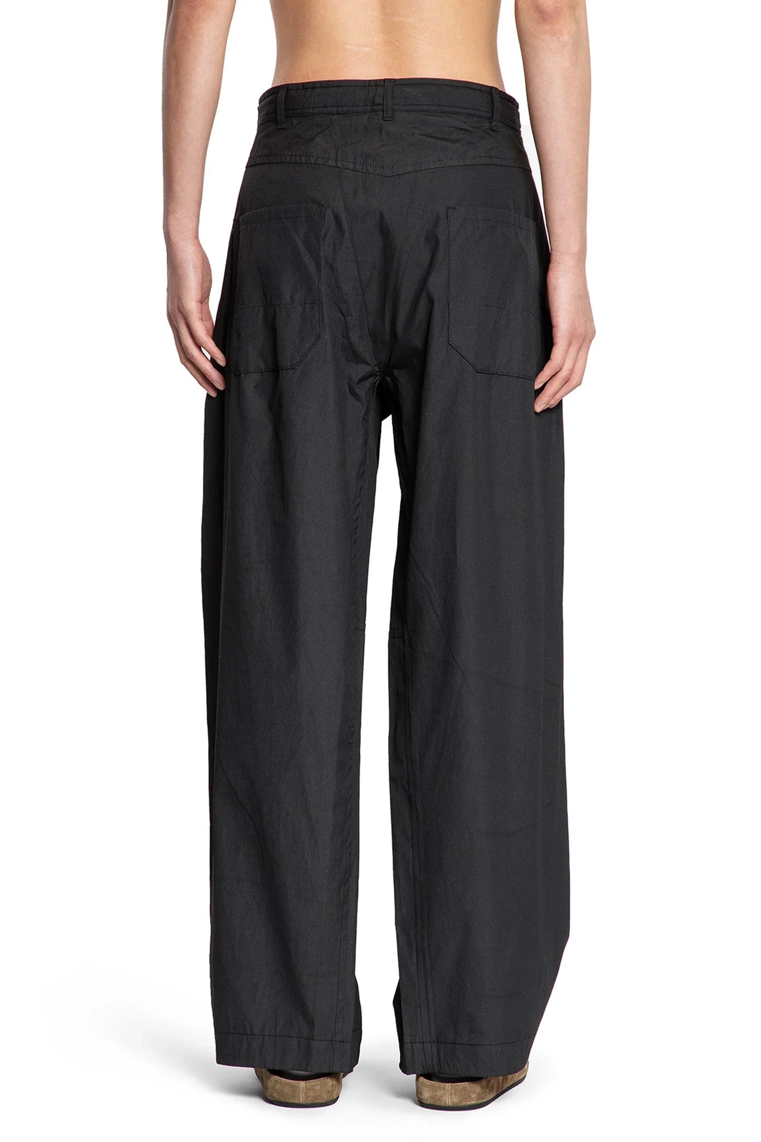 JAN-JAN VAN ESSCHE MAN BLACK TROUSERS - Antonioli.eu