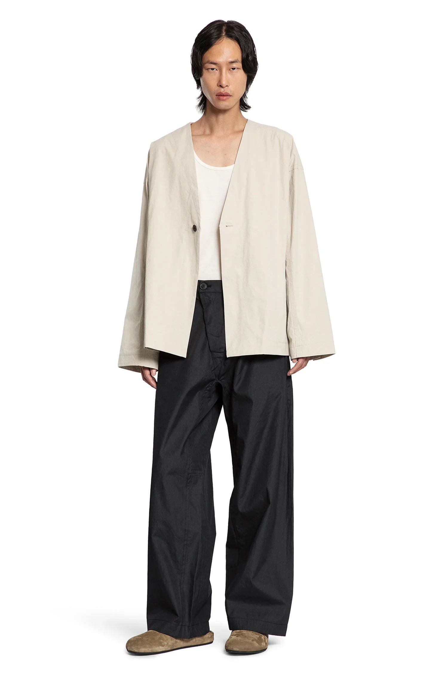 JAN-JAN VAN ESSCHE MAN BLACK TROUSERS - Antonioli.eu