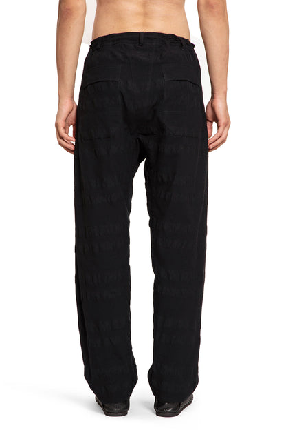 JAN-JAN VAN ESSCHE MAN BLACK TROUSERS