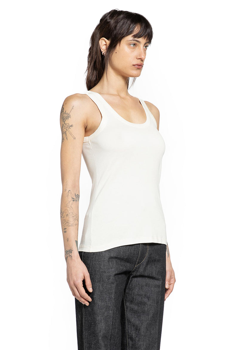 Rib Tank Top In Jersey
