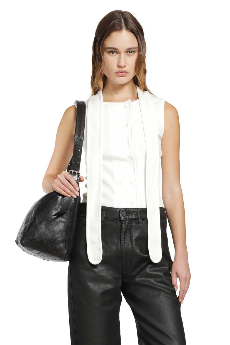 LEMAIRE Asymmetrical Fitted Top woman