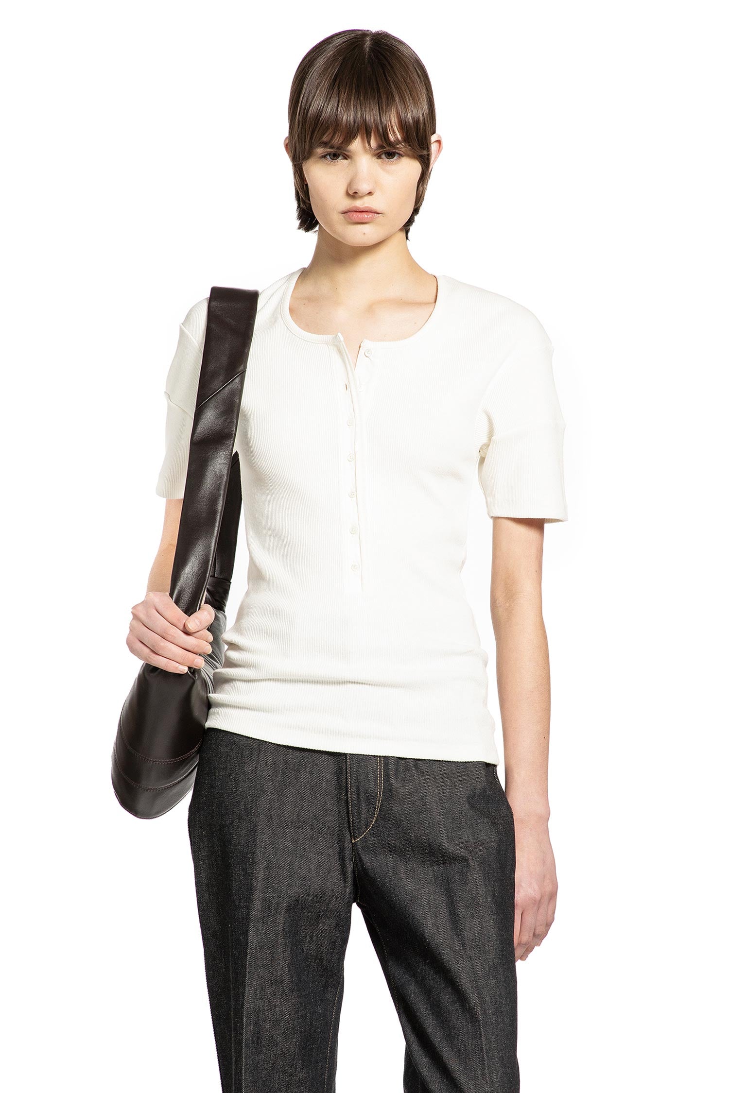 Fitted Henley T-Shirt