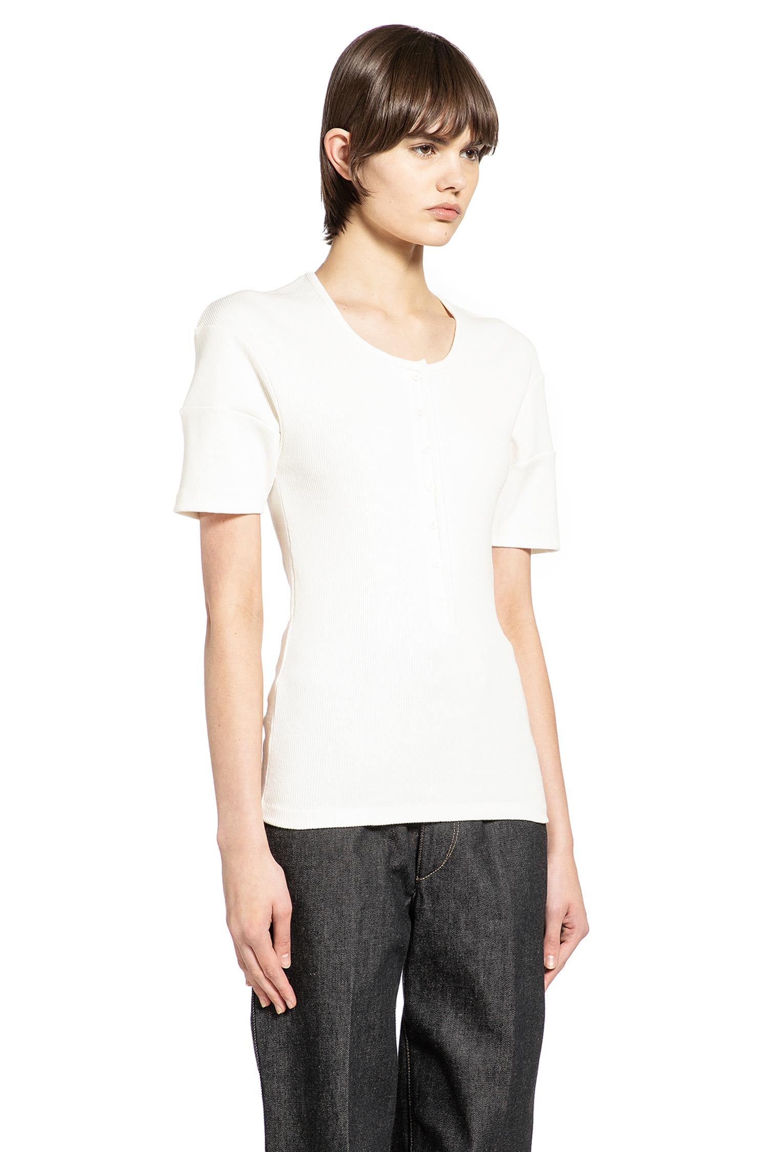 Fitted Henley T-Shirt