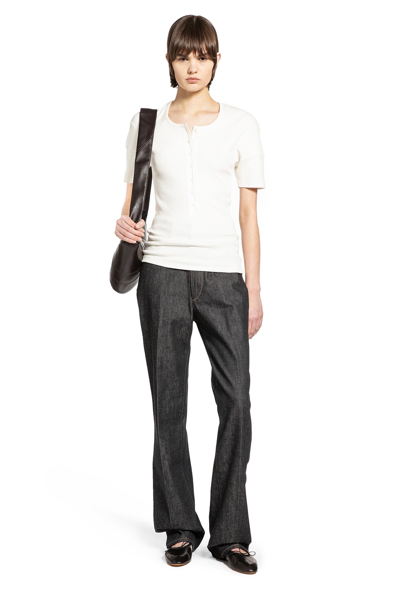 Fitted Henley T-Shirt