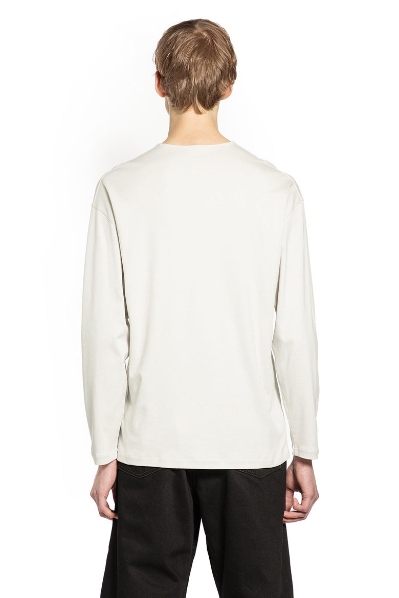 LEMAIRE LS T-Shirt in Cotton Silk Interlock man