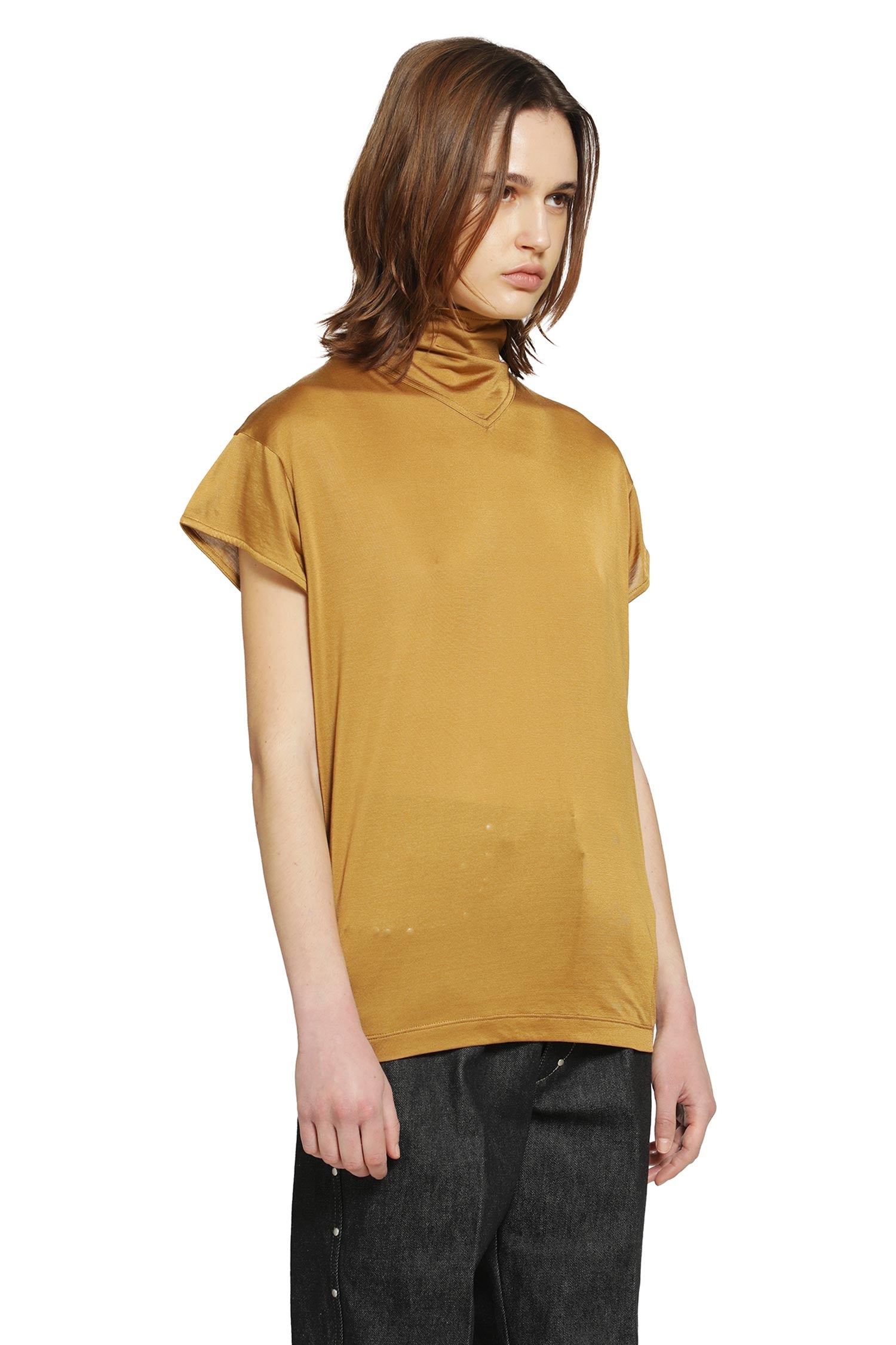 Short Sleeve Foulard Top