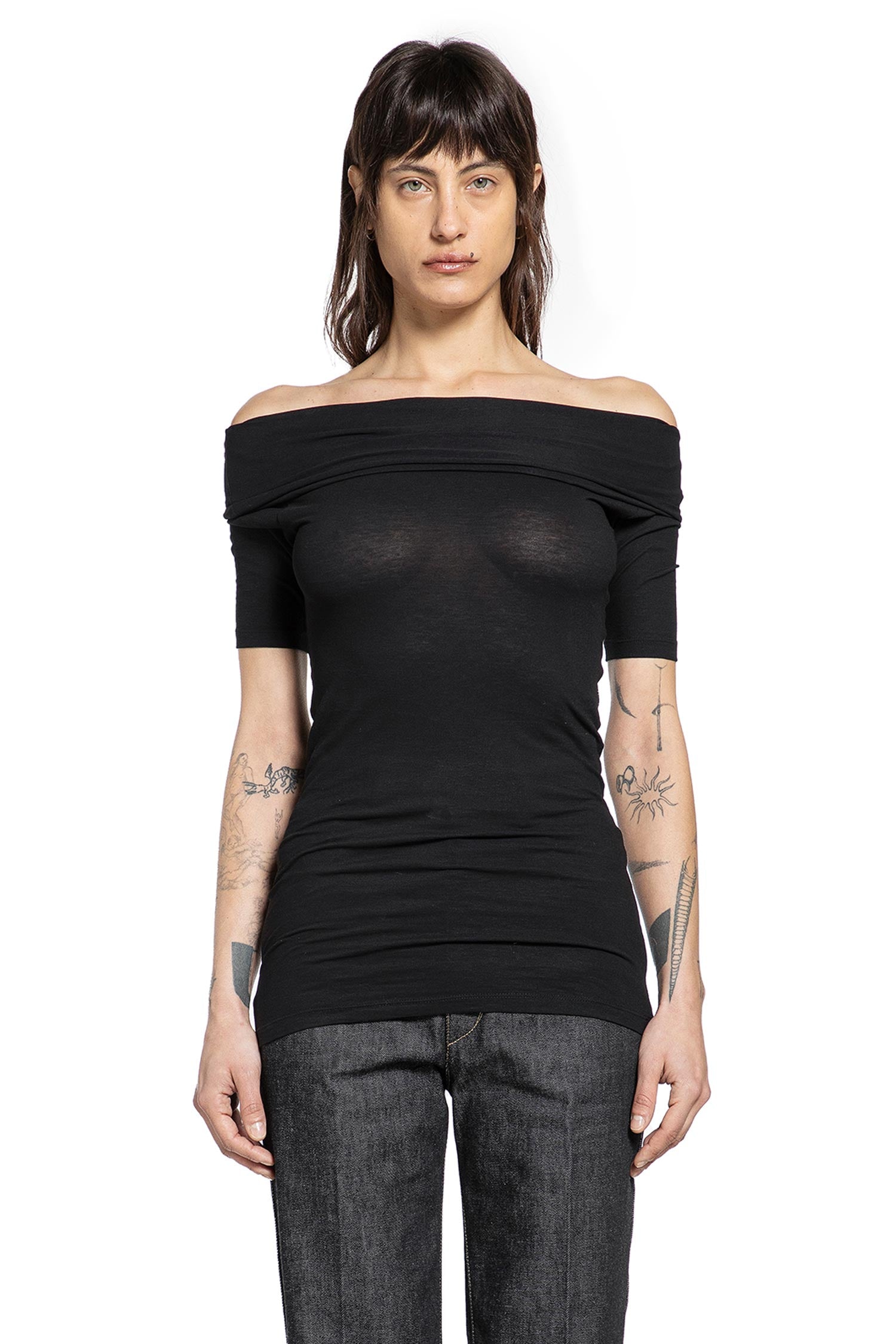 Short Sleeve Twisted Top