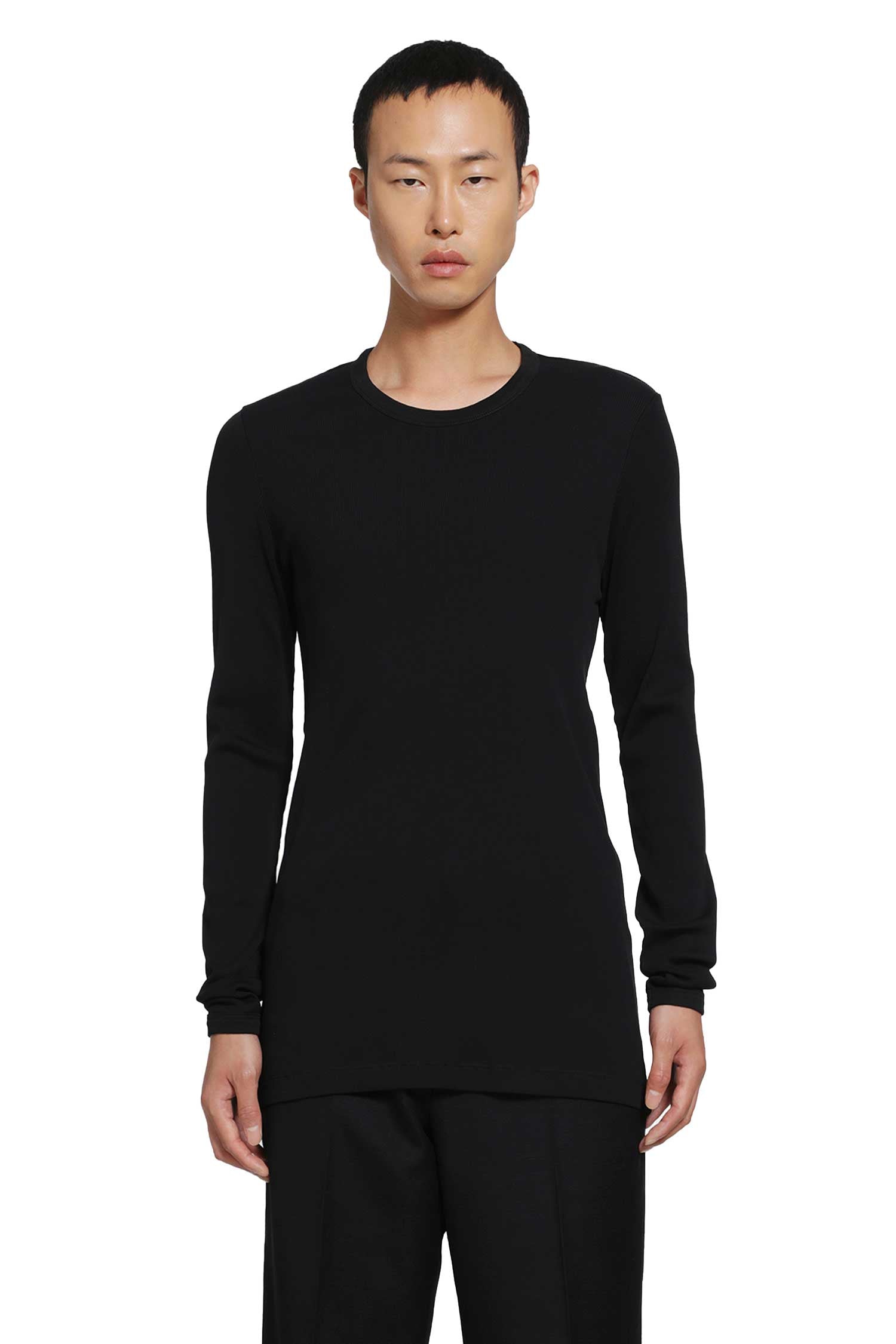 Long Sleeve Ribbed Tee