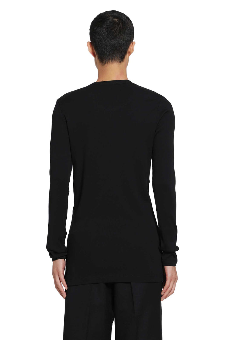 LEMAIRE Long Sleeve Ribbed Tee man