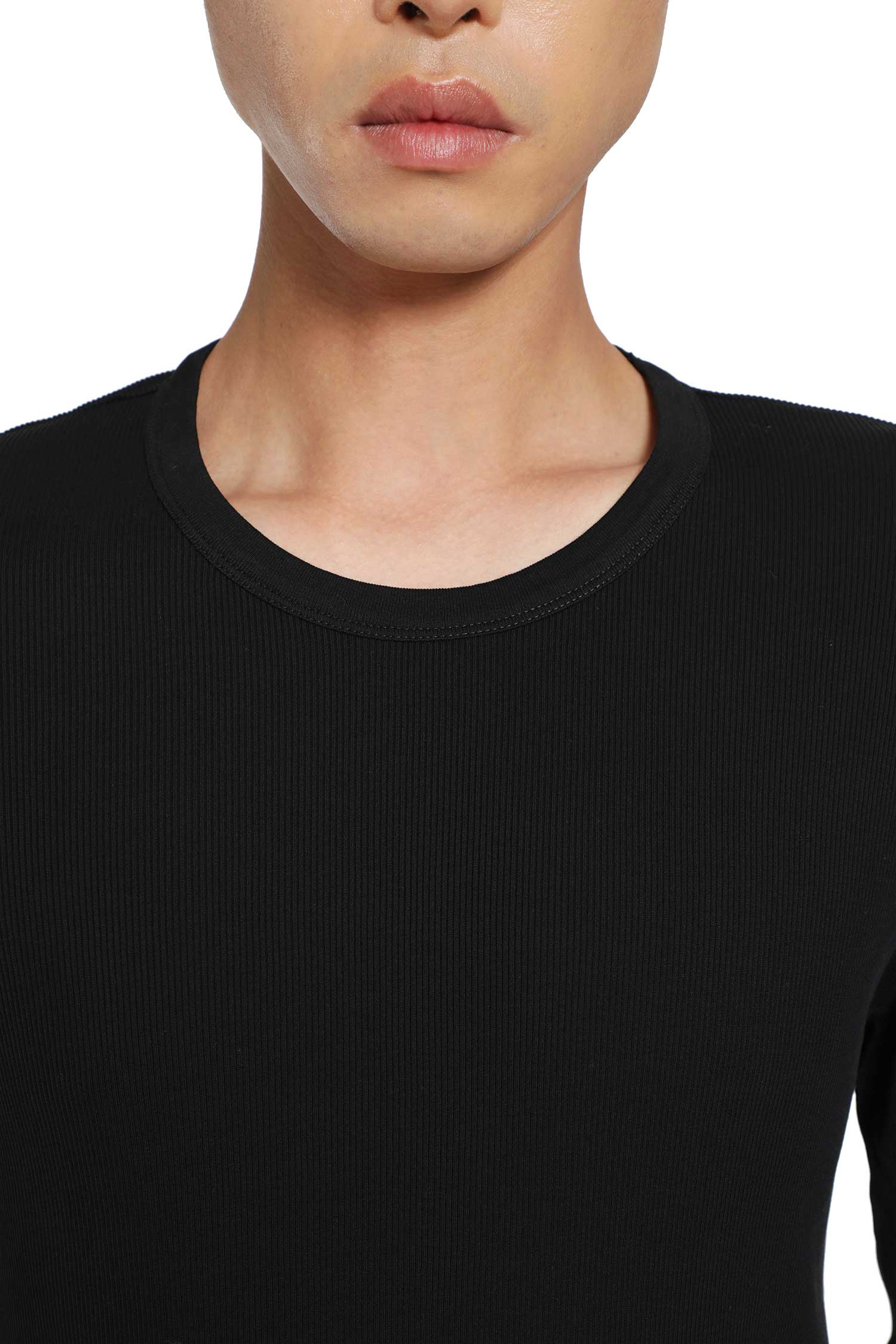 LEMAIRE Long Sleeve Ribbed Tee man