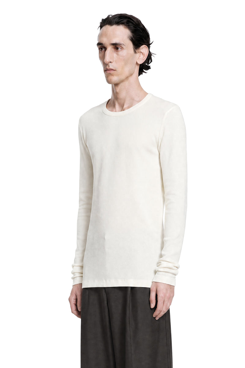 LEMAIRE Long Sleeve Ribbed Tee man