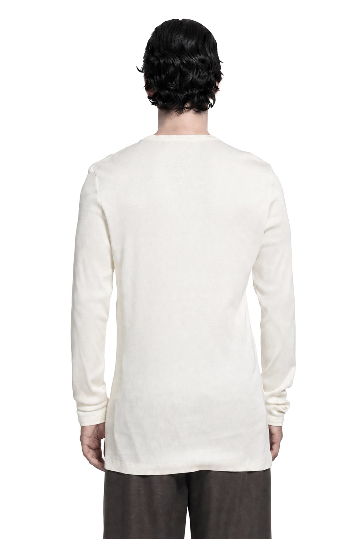 Long Sleeve Ribbed Tee