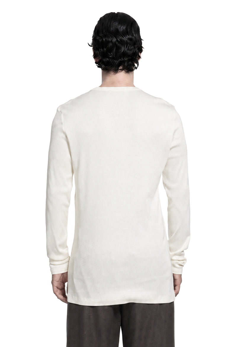 LEMAIRE Long Sleeve Ribbed Tee man
