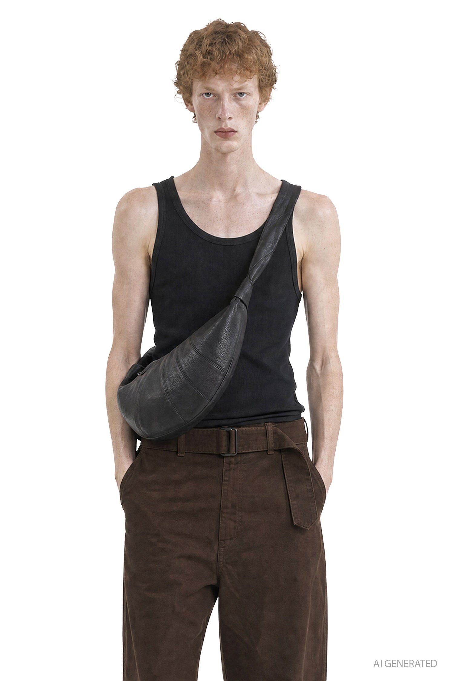 Tank Top in Ribbed Jersey