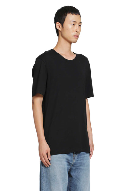 Scoop Neck Tee in Ribbed Jersey