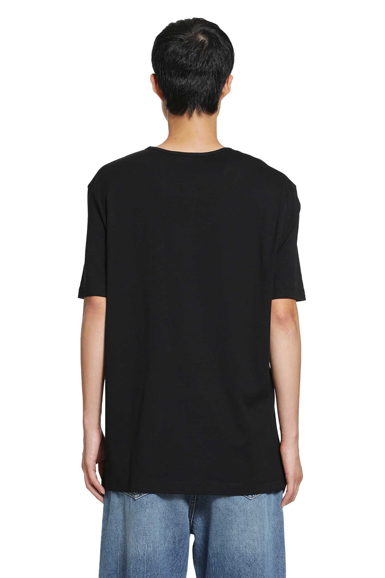 
              LEMAIRE Scoop Neck Tee in Ribbed Jersey man
            