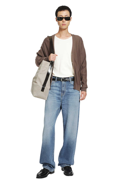 Scoop-Neck T-Shirt in Ribbed Jersey