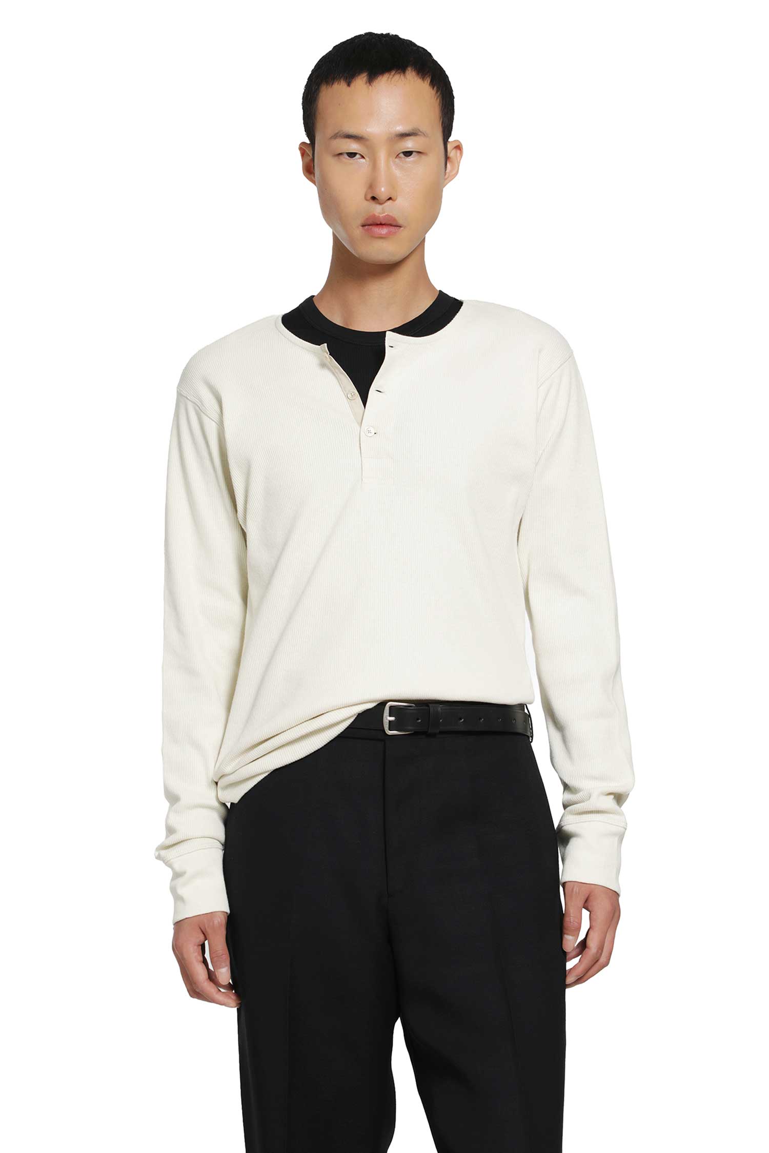 Long Sleeve Henley T-Shirt