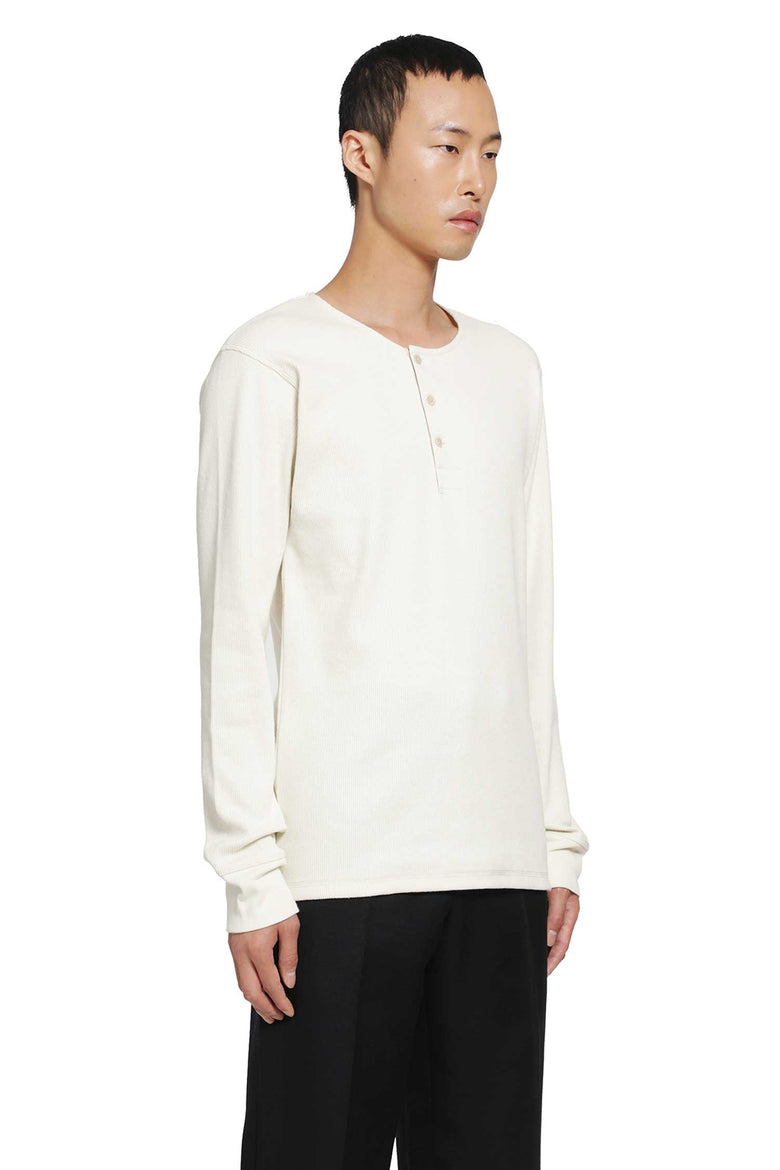 
              LEMAIRE Long Sleeve Henley T-Shirt man
            
