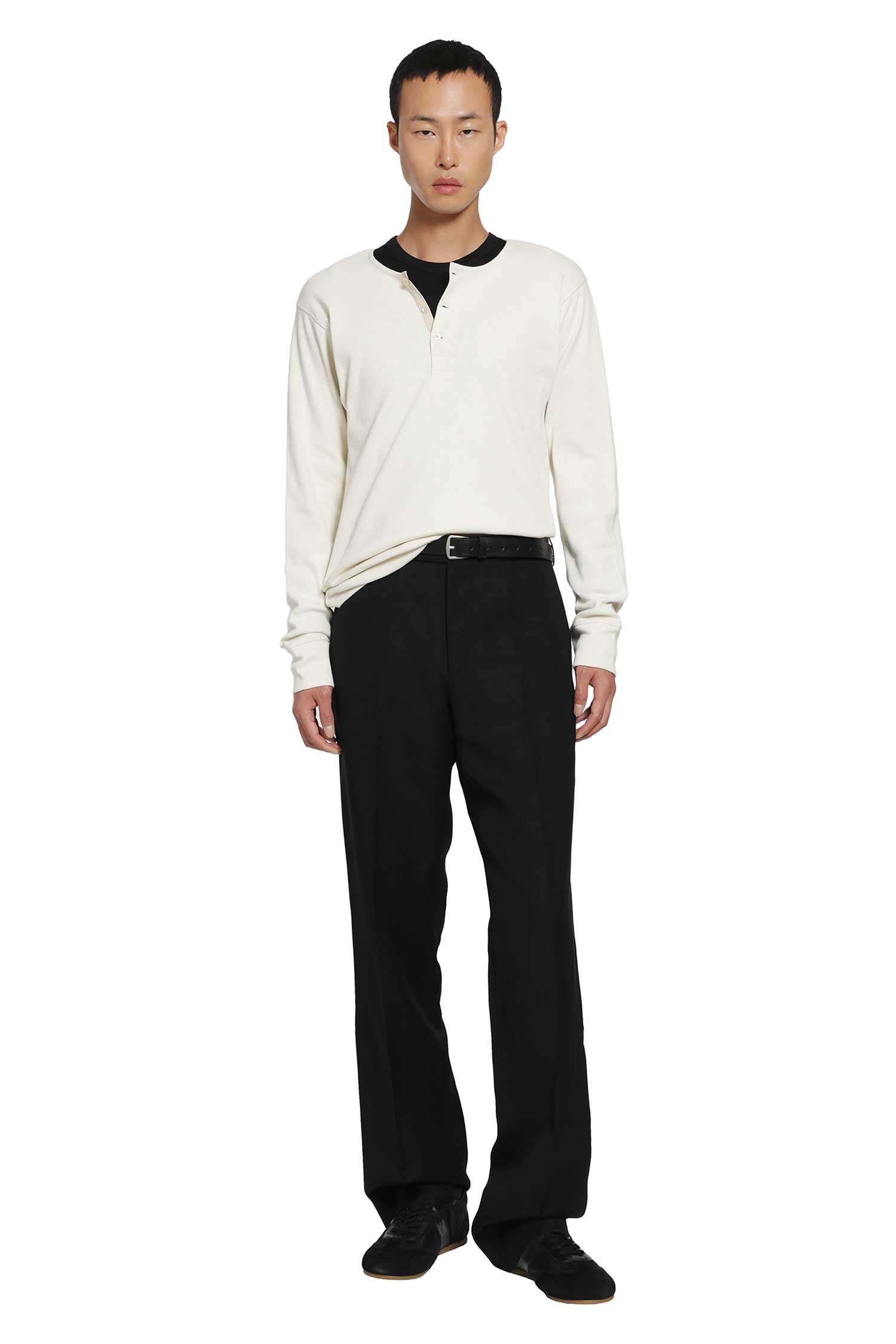 Long Sleeve Henley T-Shirt