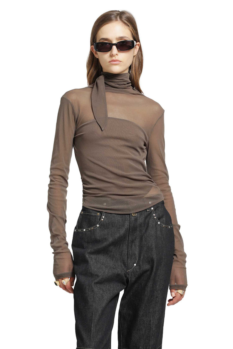 LEMAIRE Mesh Ballerina Scarf Top woman