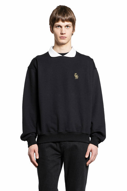 Antonioli ERNEST W. BAKER MAN BLACK&WHITE SWEATSHIRTS