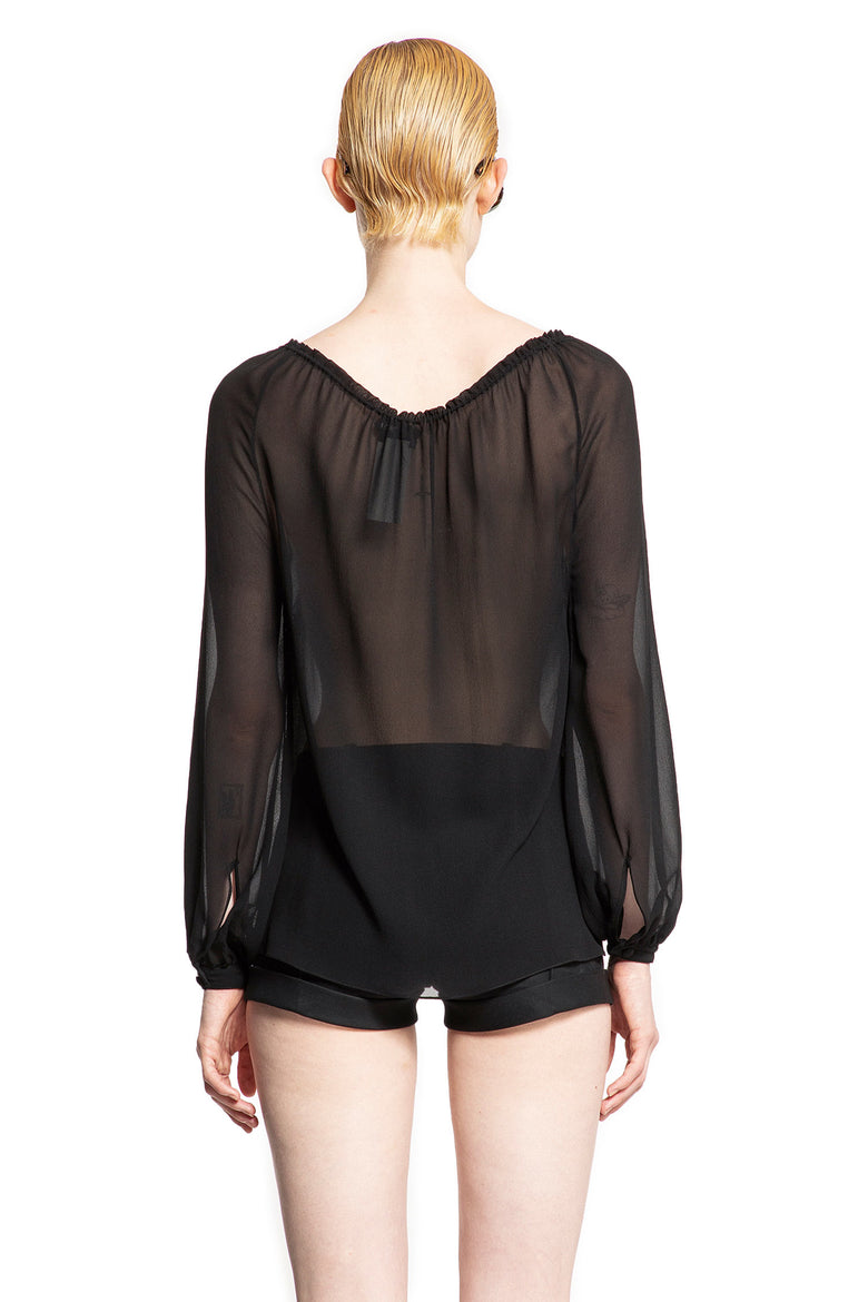 TOM FORD WOMAN BLACK TOPS