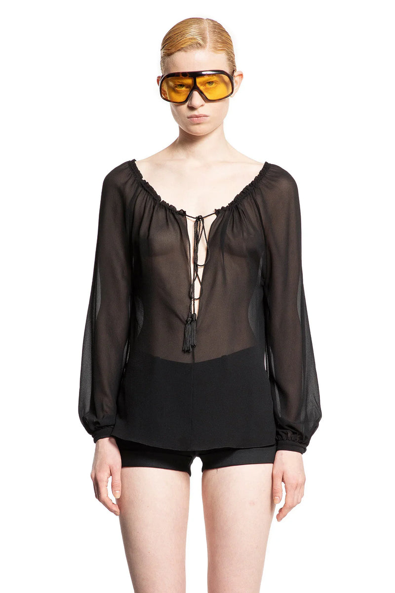 TOM FORD WOMAN BLACK SHIRTS - Antonioli.eu