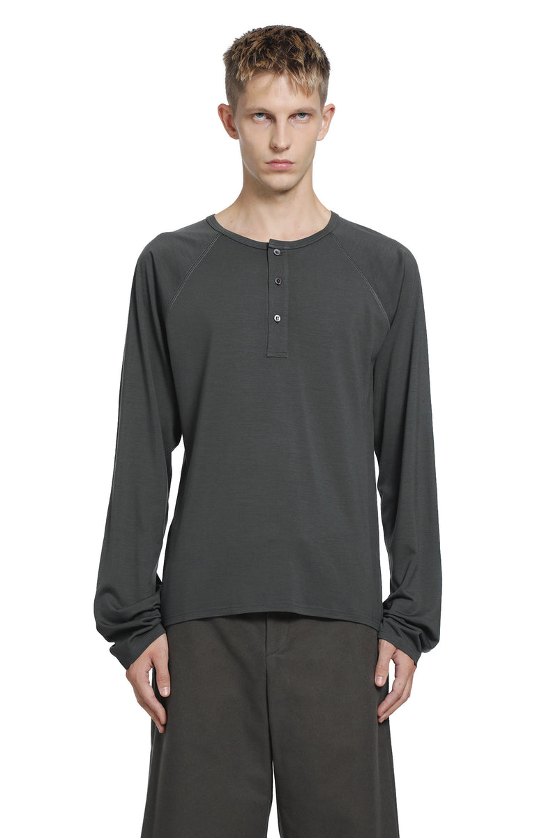 RIER Polar Wool Serafino Top man