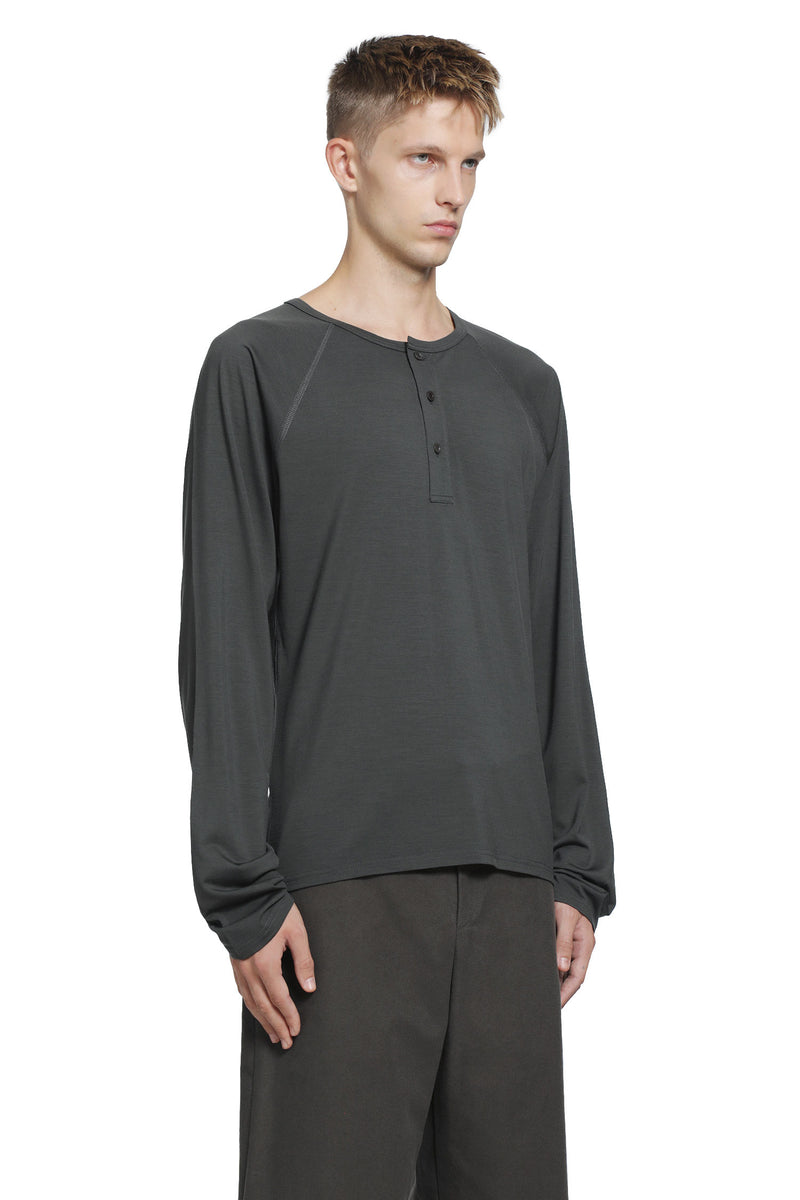 RIER Polar Wool Serafino Top man