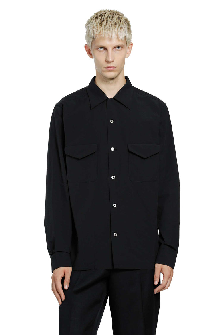 TAIGA TAKAHASHI LOT . 101 Open Collar Shirt man