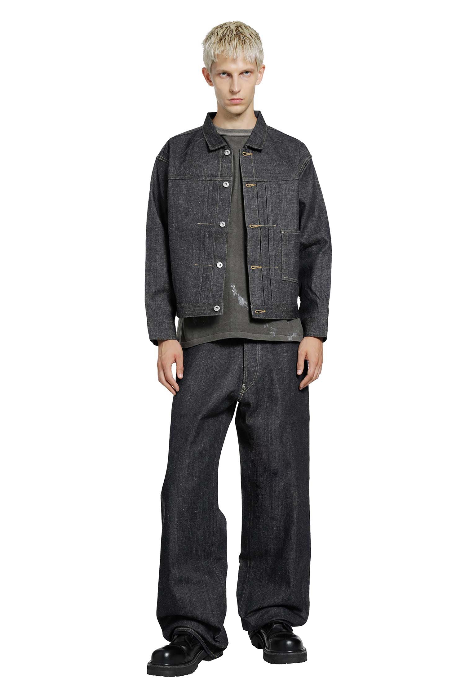 TAIGA TAKAHASHI LOT . 703 Denim Jacket 1920's man