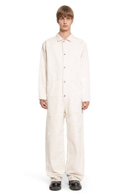 TAIGA TAKAHASHI MAN OFF-WHITE JUMPSUITS