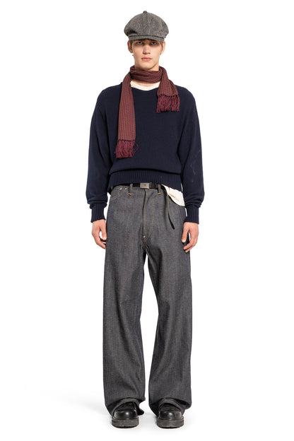 TAIGA TAKAHASHI MAN BLUE KNITWEAR