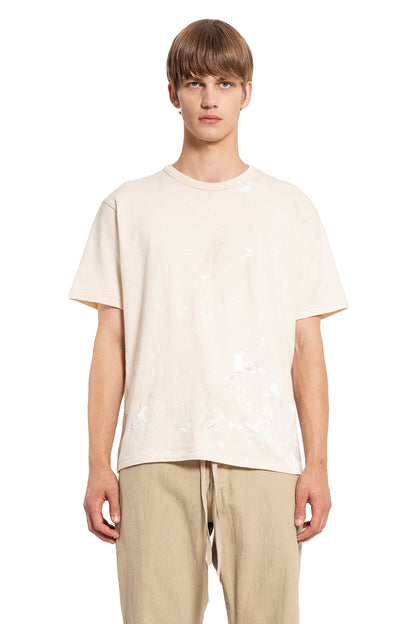 TAIGA TAKAHASHI MAN OFF-WHITE T-SHIRTS & TANK TOPS