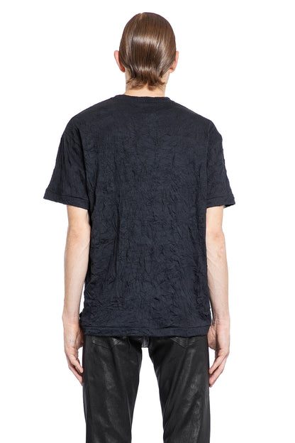 GIORGIO BRATO MAN BLACK T-SHIRTS & TANK TOPS