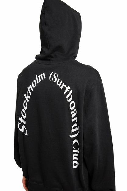 STOCKHOLM SURFBOARD CLUB MAN BLACK SWEATSHIRTS