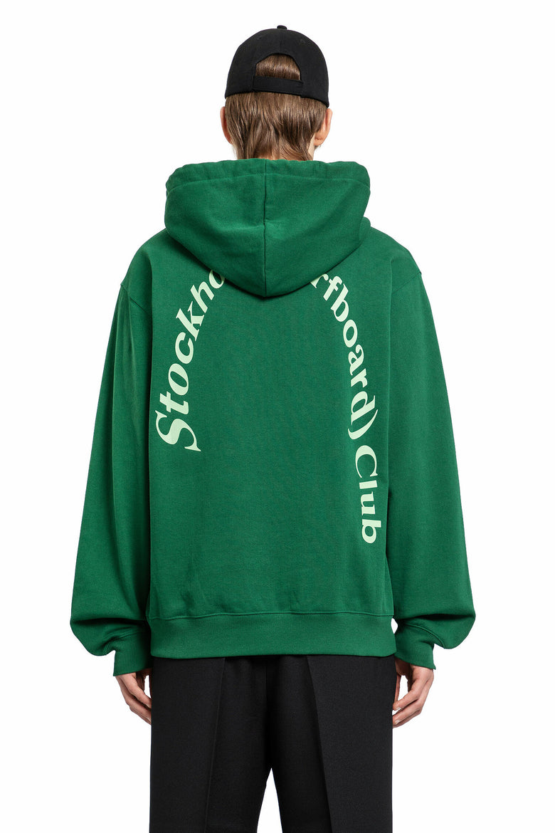 STOCKHOLM SURFBOARD CLUB MAN GREEN SWEATSHIRTS