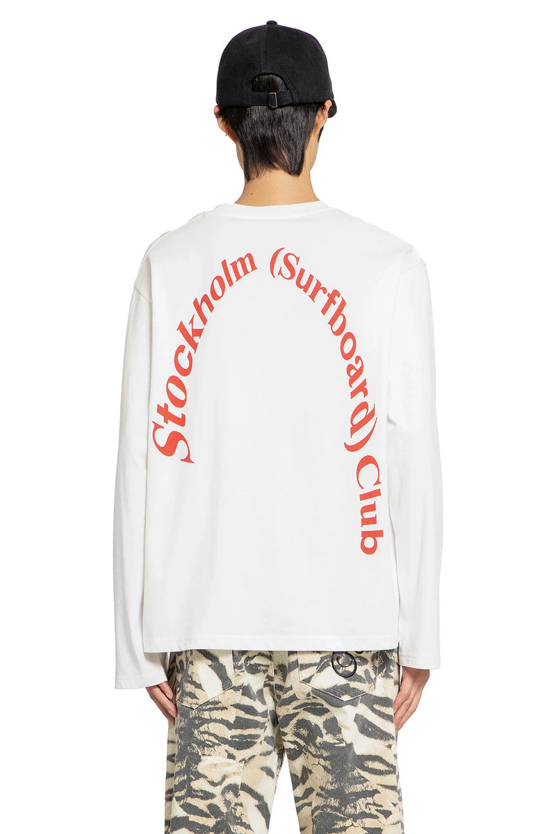 STOCKHOLM SURFBOARD CLUB MAN WHITE T-SHIRTS & TANK TOPS - Antonioli.eu