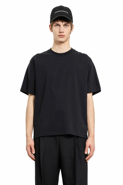 Antonioli STOCKHOLM SURFBOARD CLUB MAN BLACK T-SHIRTS & TANK TOPS