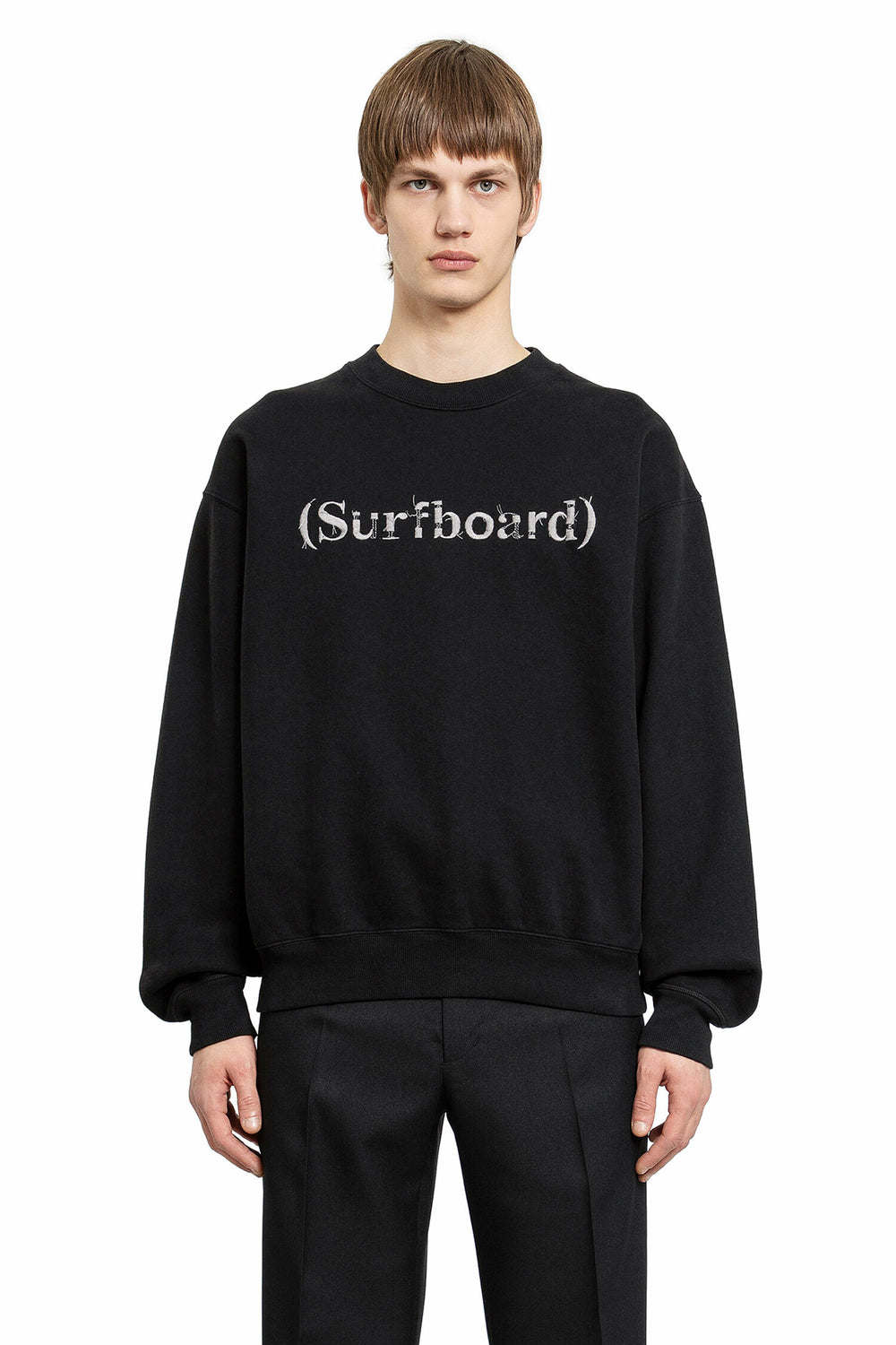 STOCKHOLM SURFBOARD CLUB MAN BLACK SWEATSHIRTS