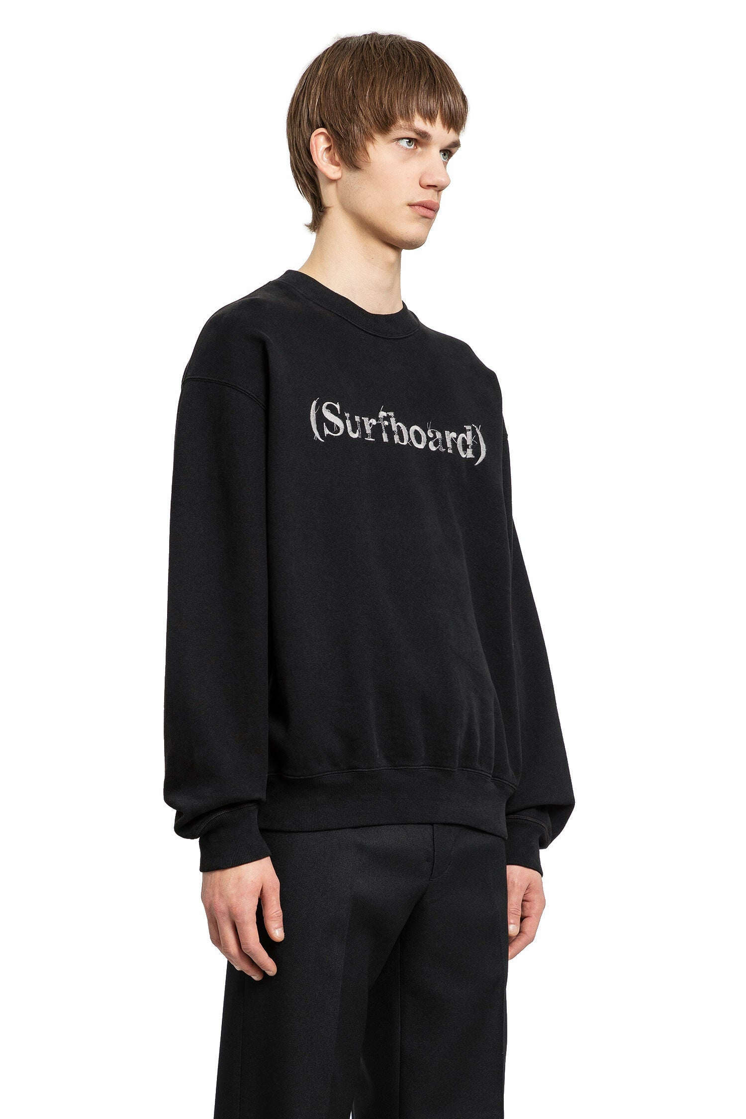 STOCKHOLM SURFBOARD CLUB MAN BLACK SWEATSHIRTS