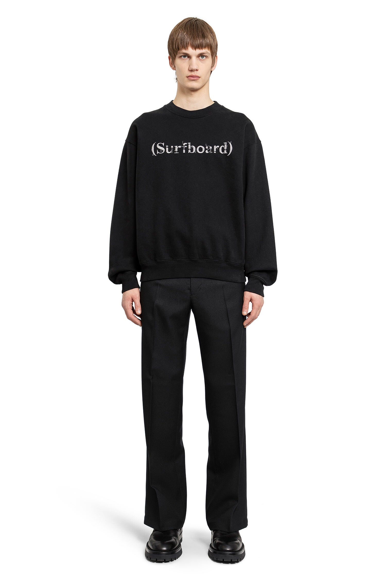 STOCKHOLM SURFBOARD CLUB MAN BLACK SWEATSHIRTS