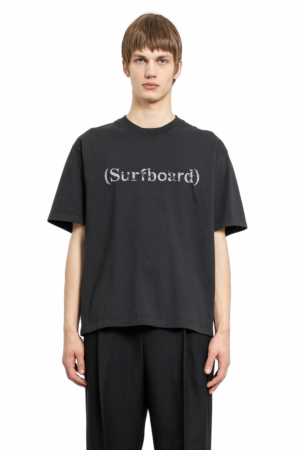 STOCKHOLM SURFBOARD CLUB MAN BLACK T-SHIRTS & TANK TOPS